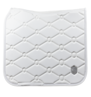 Samshield zadeldek - wit - Swarovski dressuur mt full