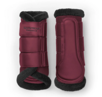Equestrian Stockholm fur - mesh peesbeschermers Merlot