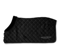 Equestrian Stockholm Velvet deken zwart