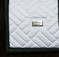 Equestrian Stockholm wedstrijd zadelpad Modern White Sycamore Green