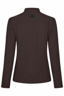 Pikeur 228430   zip - rip - shirt chocolate 