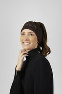 Pikeur 2852  Hoofd- haarband band cotton chocolate