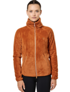 Equestrian Stockholm Velvet Fleece vest Chestnut