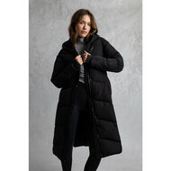 Anky  lange winterjas  zwart