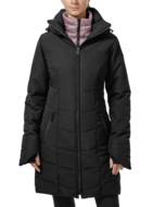 Equestrian Stockholm - lange - Winterjas Denali Black Blush
