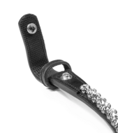 Equestrian Stockholm frontriem   8 mm  Crystal
