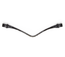 Equestrian Stockholm frontriem zwart  8 mm 