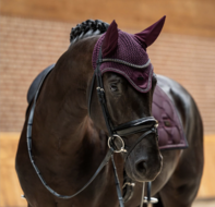  Equestrian Stockholm  vliegenoortje Crystal Mauve Wine