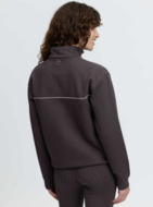 Le Mieux  Heritage Heritage Quarter Zip Sweat cocoa