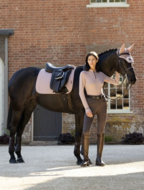 Le Mieux Heritage Herringbone dressuur wild rose  full