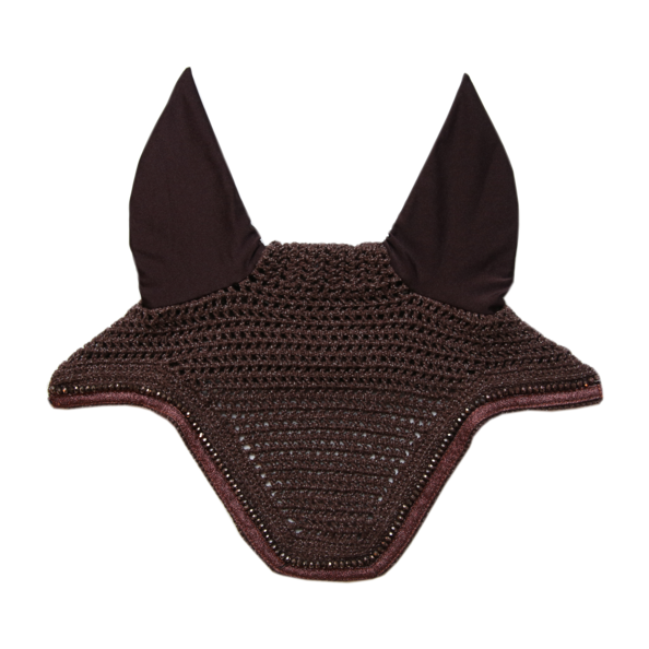 Kentucky Wellington soundless bruin glitter vliegenoortje full