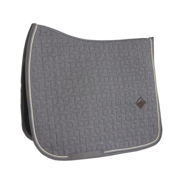 Kentucky zadelpad wool dressuur Grijs 