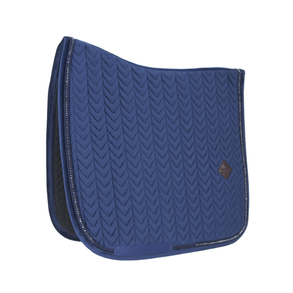 Kentucky zadelpad velvet pearl dressuur full marine / Navy