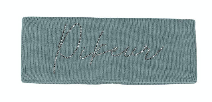 Pikeur Hoofdband met strass Mint Grey