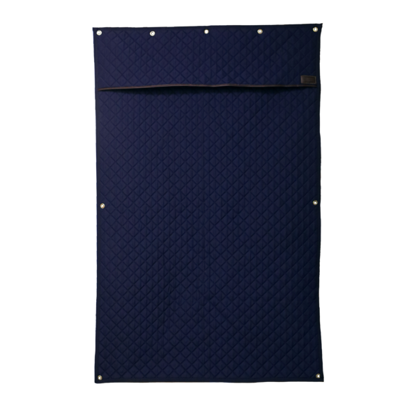 Kentucky stalgordijn navy