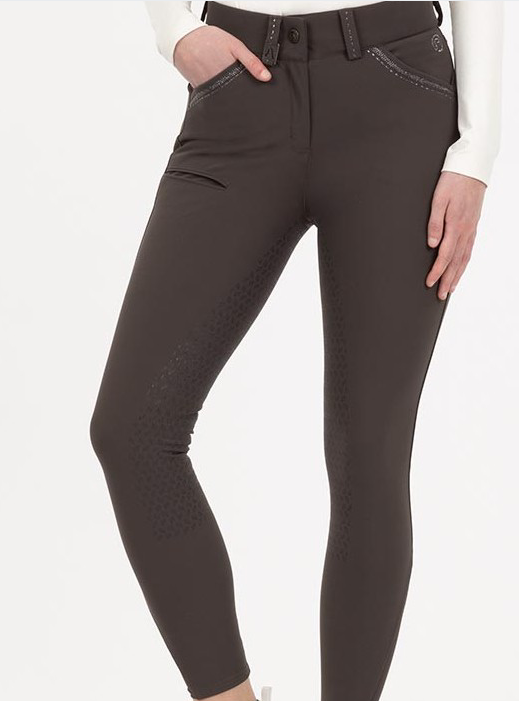 ANKY Conscious rijbroek met siliconen Turkish Coffee Winter'22