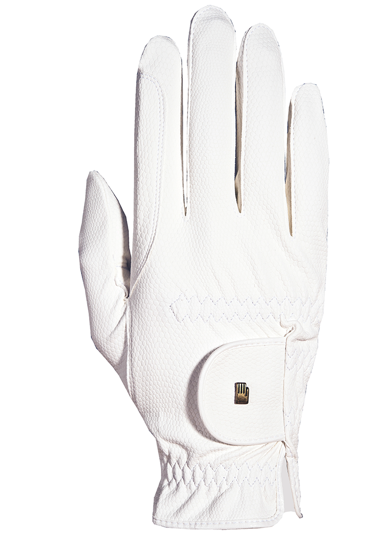 Roeckl Grip Junior Wit - kinder handschoenen- 