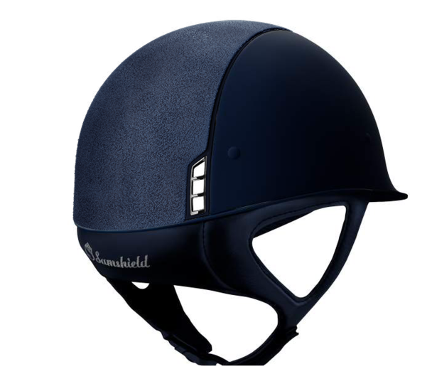 Samshield Cap 1.0 Matt blauw met alcantara en matt blue NR.27