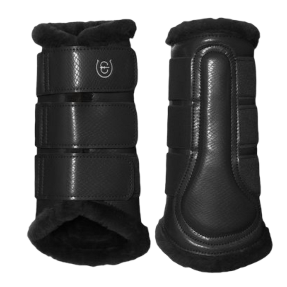 Equestrian Stockholm peesbeschermers zwart 