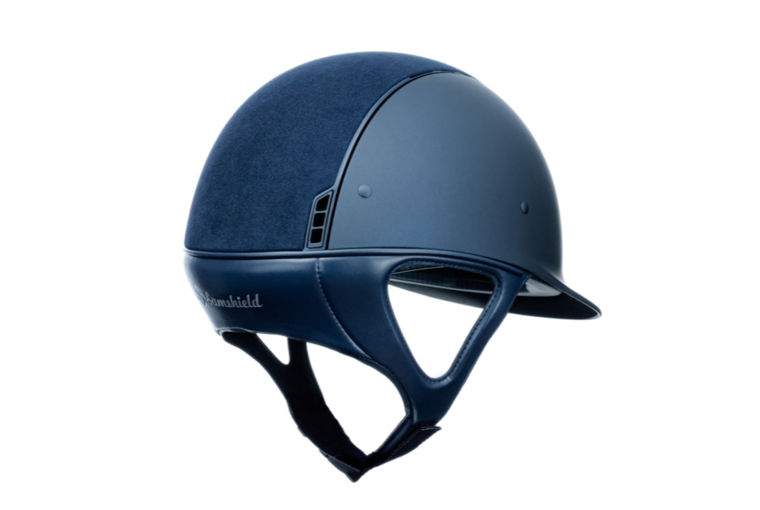 Limited Edition Samshield Cap 1.0  Shadowmatt Blue met alcantara nr.011