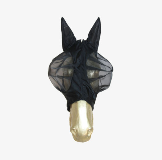 Kentucky vliegenmasker slim Fit ZWART PONY