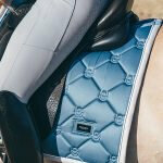 Equestrian Stockholm zadeldek dressuur Stone blue 