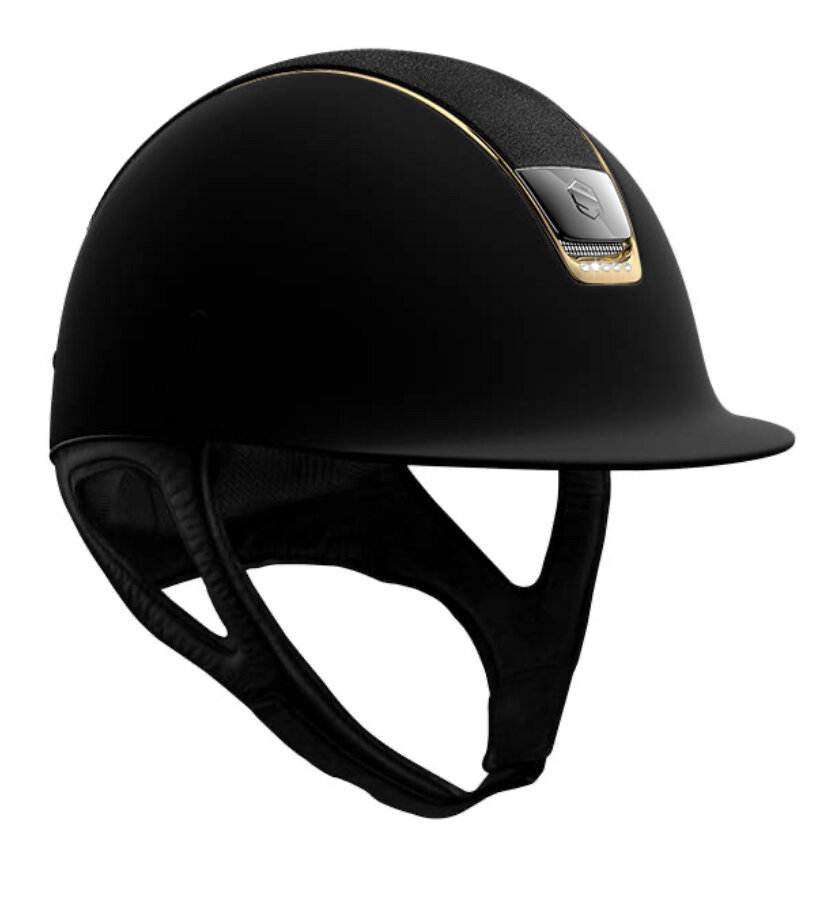 Samshield Cap 1.0  Shadow mat black Shield Swarovski alcantara NR.25