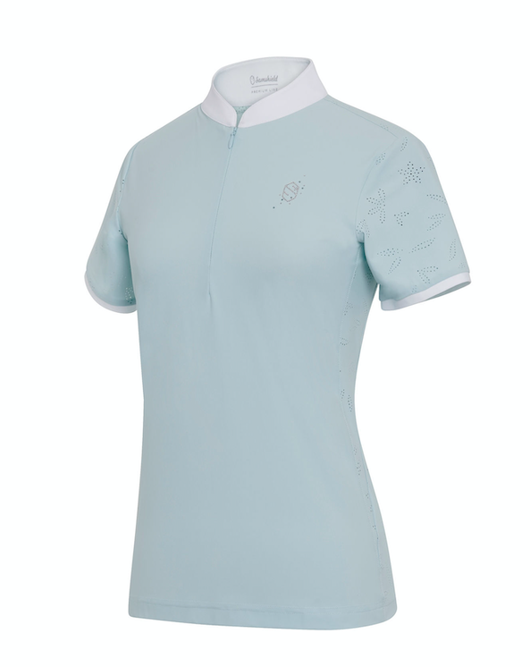 Samshield top Louison korte mouw BLUE GLASS