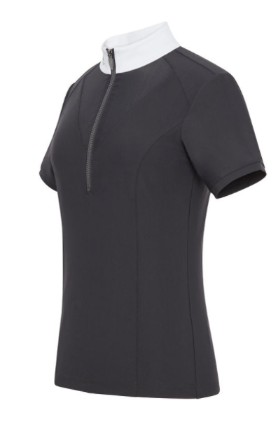 Samshield top JORDANA  korte mouw  ZWART MAAT L