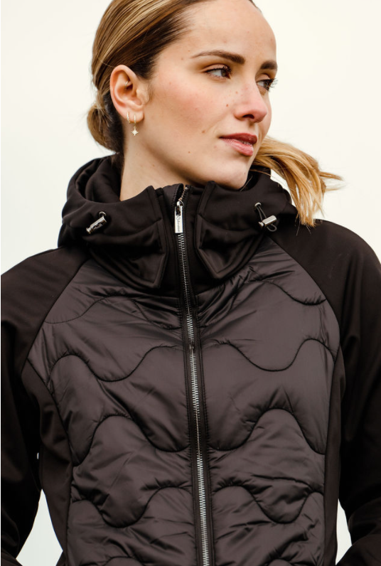 Samshield Lena softshell jas zwart MAAT XS