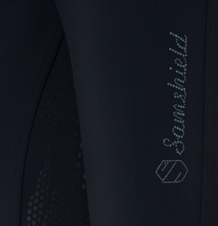 Samshield rijbroek CELESTE navy  tone on tone  full grip NL maat 42