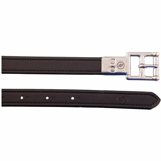 BR beugelriemen leather feel black 135cm