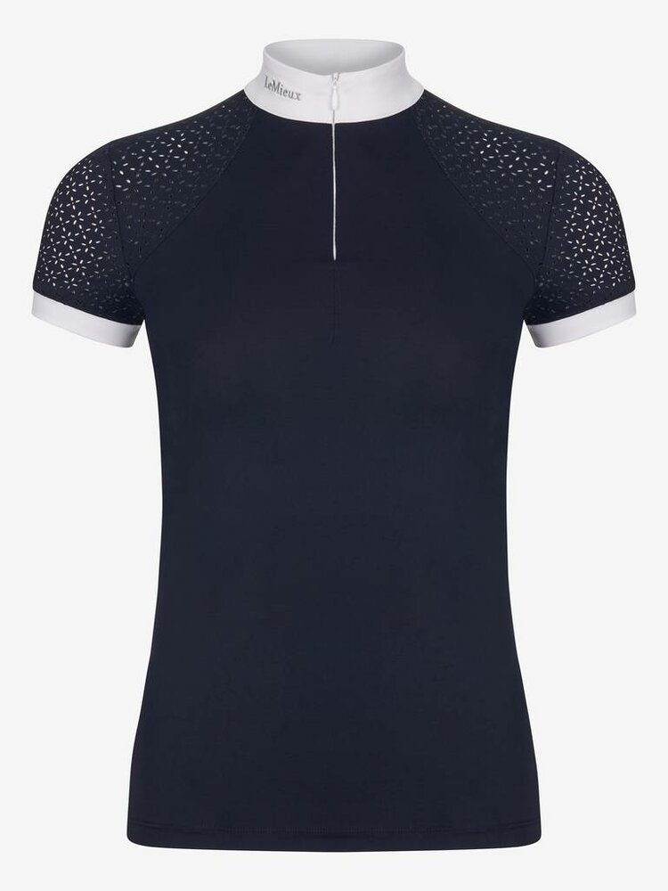  Le Mieux Olivia wedstrijd shirt NAVY  Korte mouw