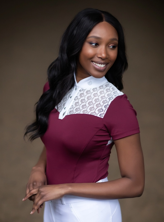 Equestrian Stockholm Top Champion White Bordeaux