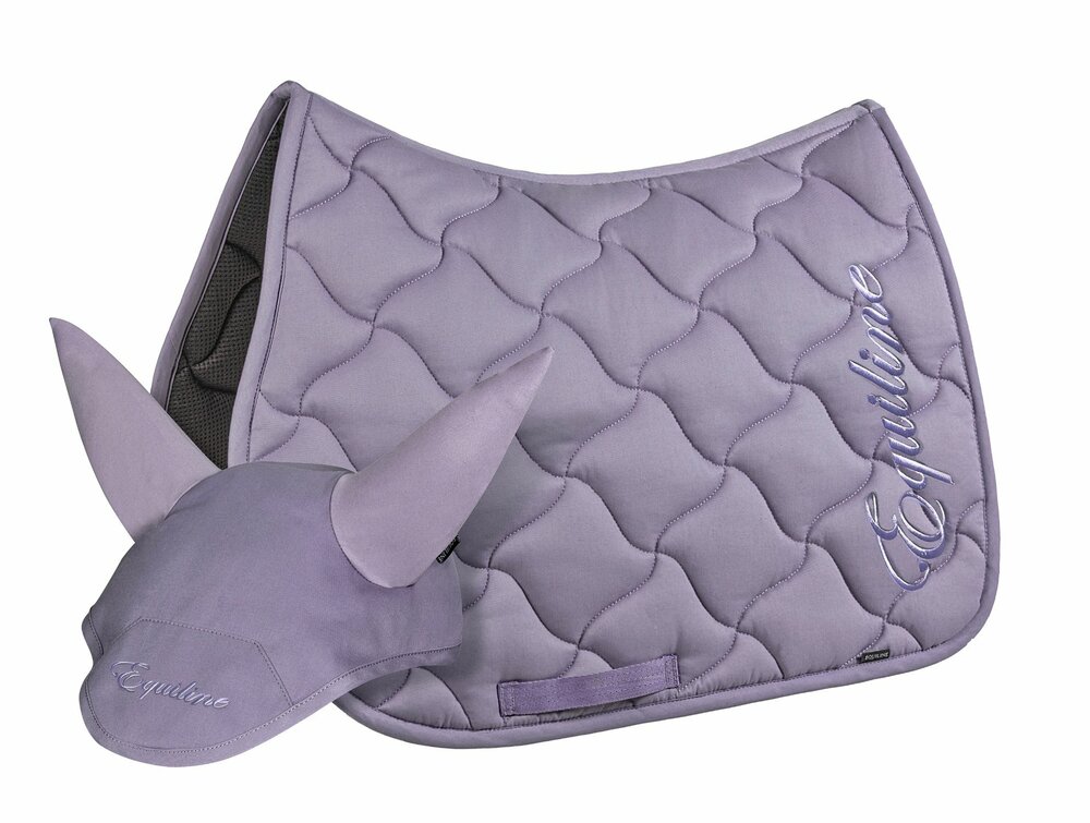 Equiline Fluid Rombo Jump Dekje met Oornetje Dusk