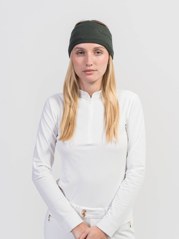 Samshield Haarband Amalie crystal Dark forest  tone on tone 