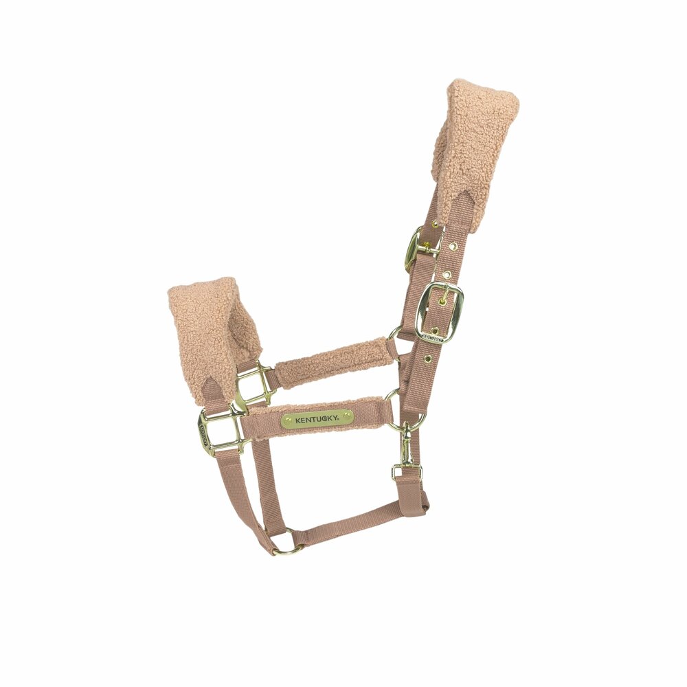 Kentucky Teddy Fleece halster beige