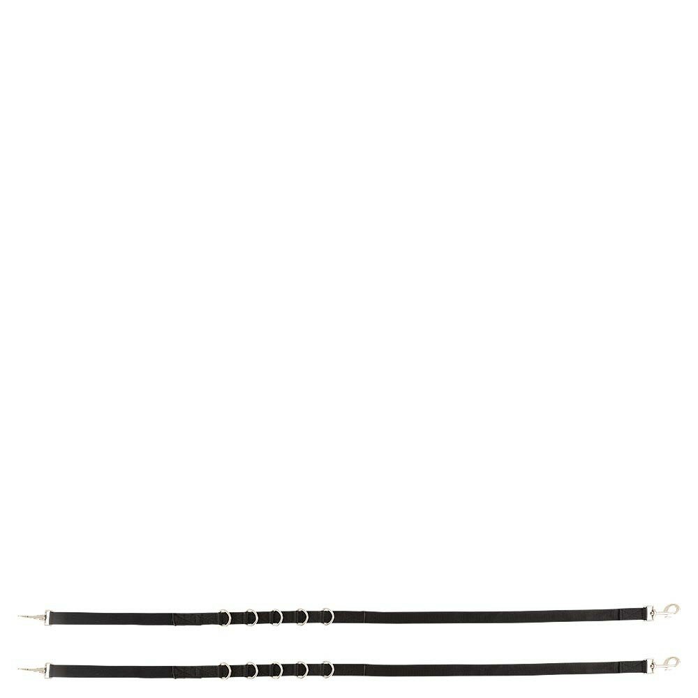 BR bijzetteugel ring met elastiek zwart