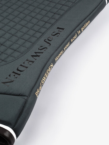  Ps of Sweden zadeldek Elite Edge Dark grey  dressuur 