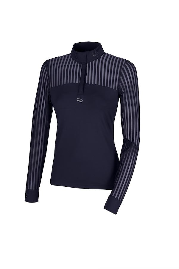Pikeur 5290 wedstrijdshirt lange mouw Night Blue