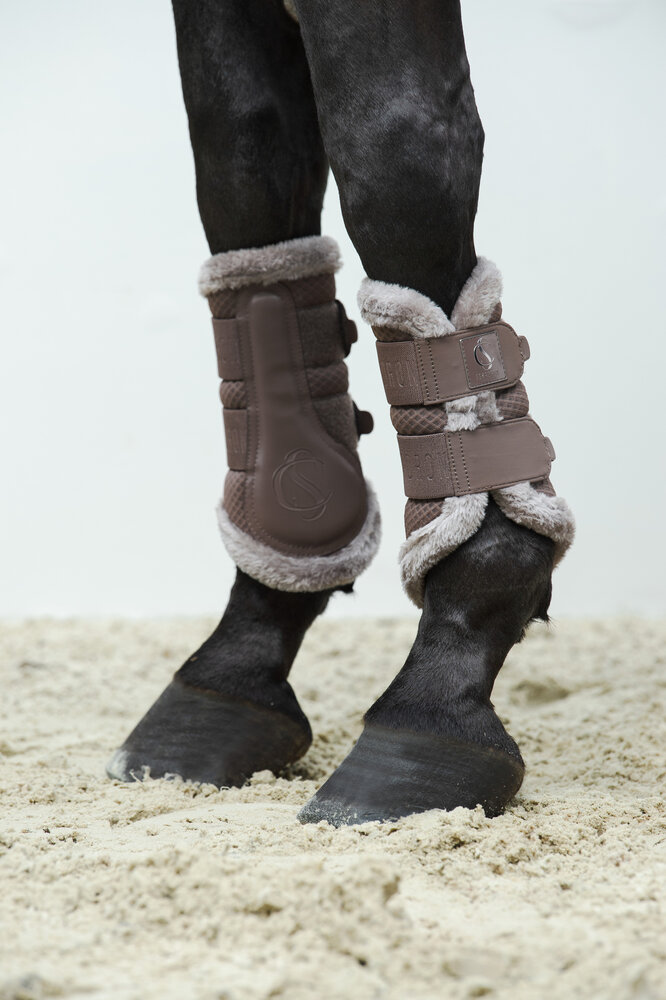 Eskadron Tendon Boots Mesh fauxfur Classic Sports Smoke taupe '24