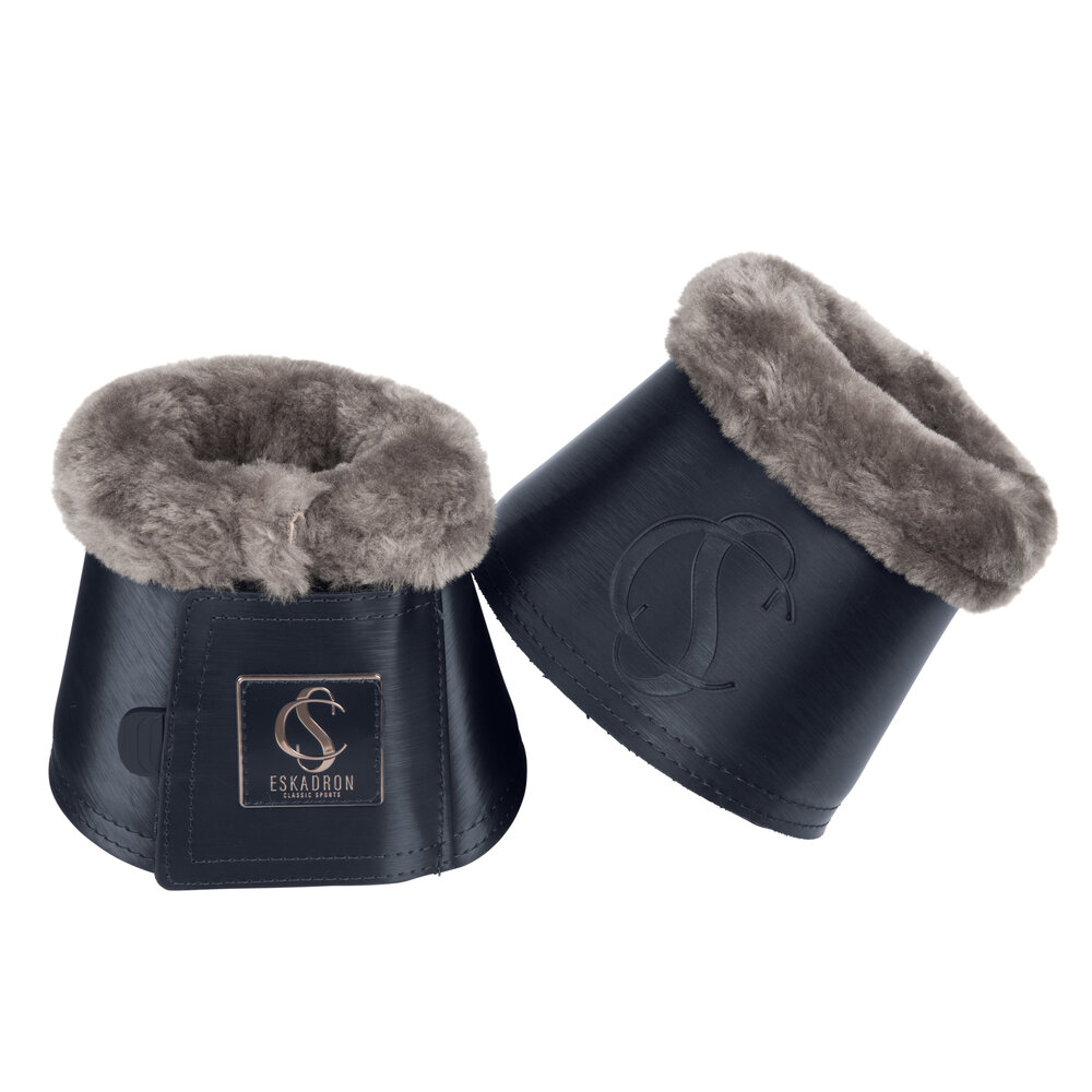 Eskadron Springschoenen Softslate met fauxfur Classic Sports Navy '24