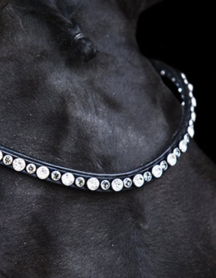 Monère mat zwart frontriem classic Grey