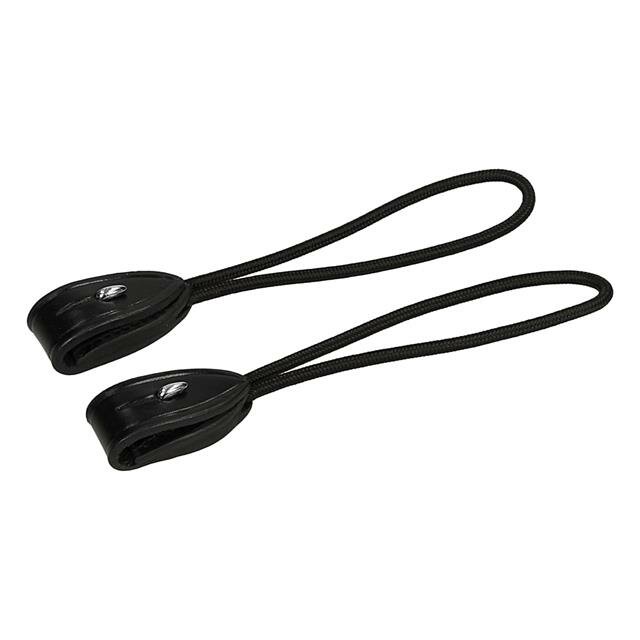 Sprenger Pelhamriemen zwart leder & Koord