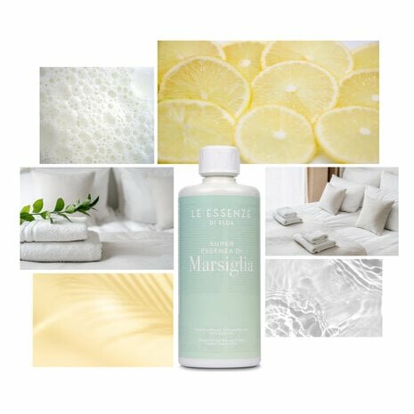 Wasparfum Le Essenze di Elda Marsiglia grote  fles 500 ml.