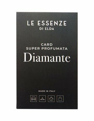 Wasparfum Le Essenze di Elda Diamante Geurkaart Diamante