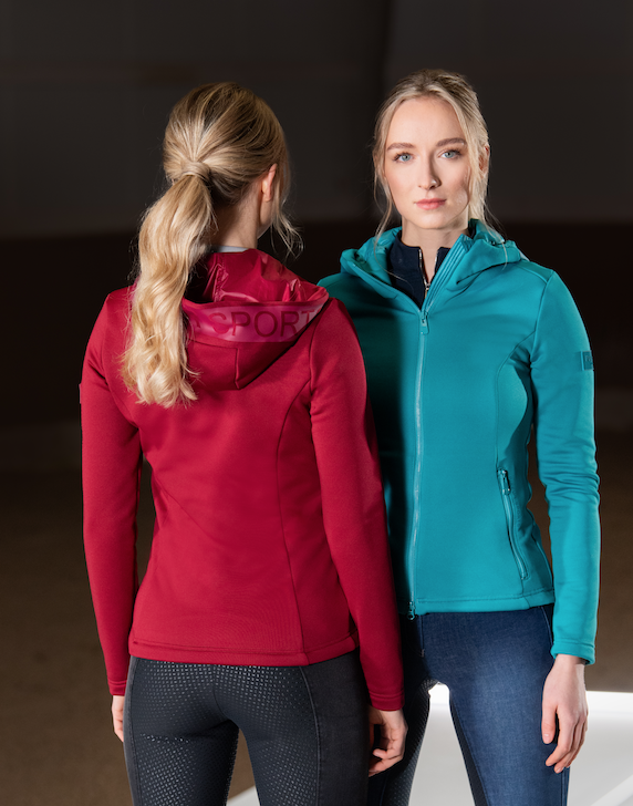 Pikeur AW'24 6041 Fleece vest Coast Blue