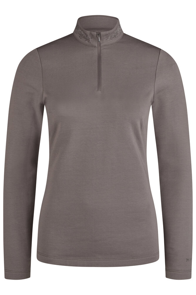 Pikeur studs lange mouwen shirt 6273 Steel grey