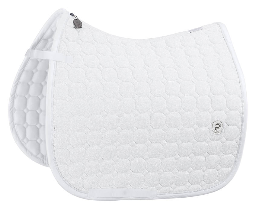 Eskadron Cotton Glitter platinum '24 wit dressuur full