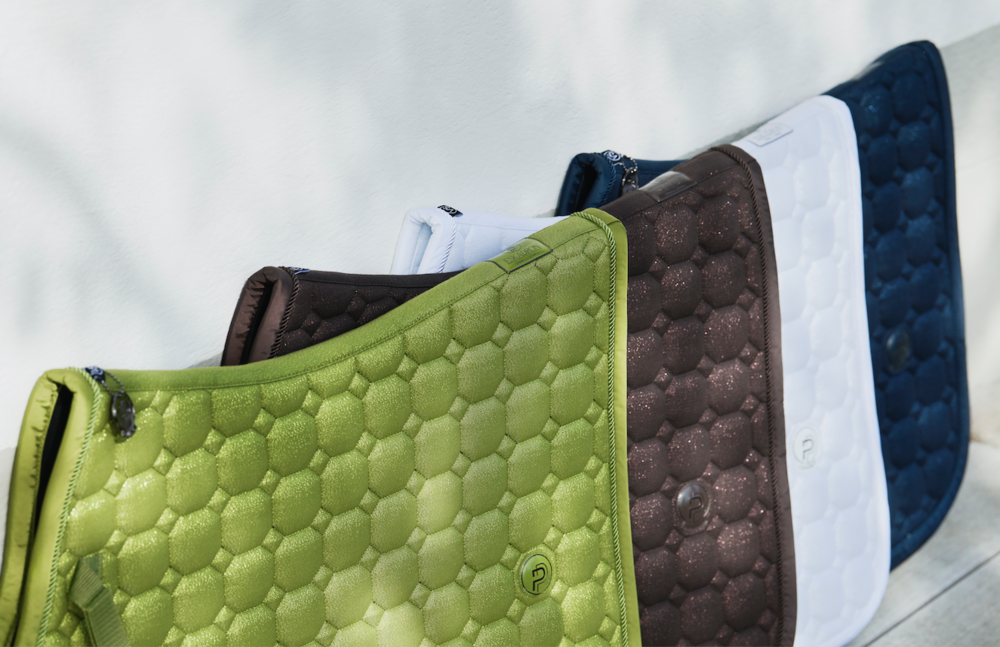 Eskadron Cotton Glitter platinum '24 wit dressuur full